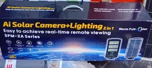 AI Solar Light with Camera 450W