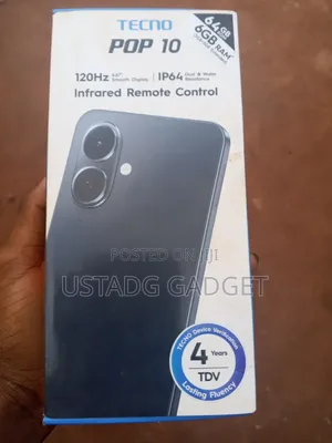 Sabon Tecno Pop 10 64GB Baki
