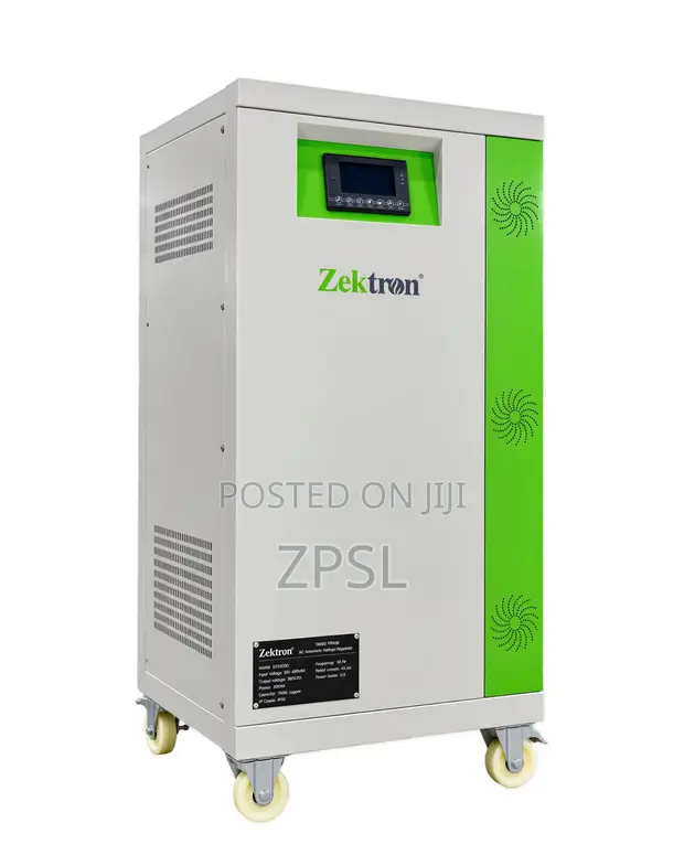 150kVA 3-Phase Zektron Servo Voltage Stabilizer - 1