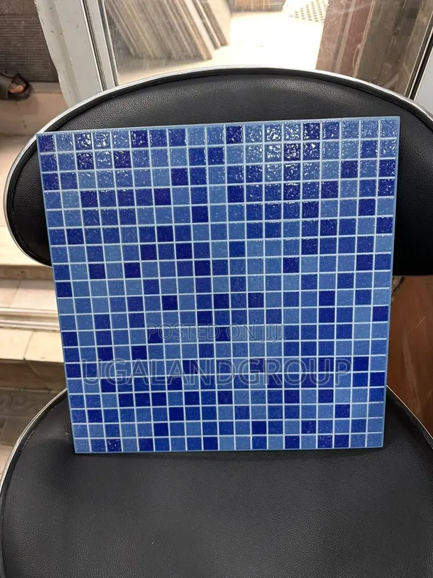 Blue Swimming Pool Mosaic Tiles - 1