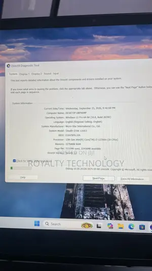 MSI GS66 Stealth 12UHS Laptop - Intel Core i7, RTX 3070 Ti, 32GB RAM