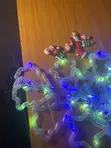 10 Rubber Christmas Rings Light - 1