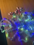 10 Rubber Christmas Rings Light - 4