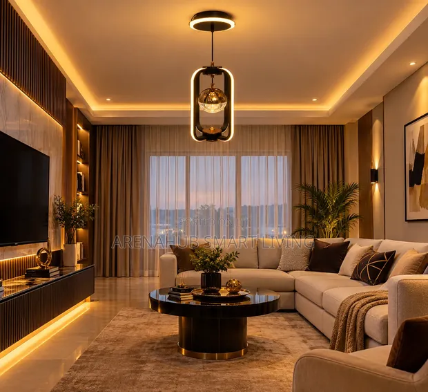 Nordic Pendant Light for Living Room & Farmhouse - 1