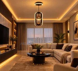 Nordic Pendant Light for Living Room & Farmhouse