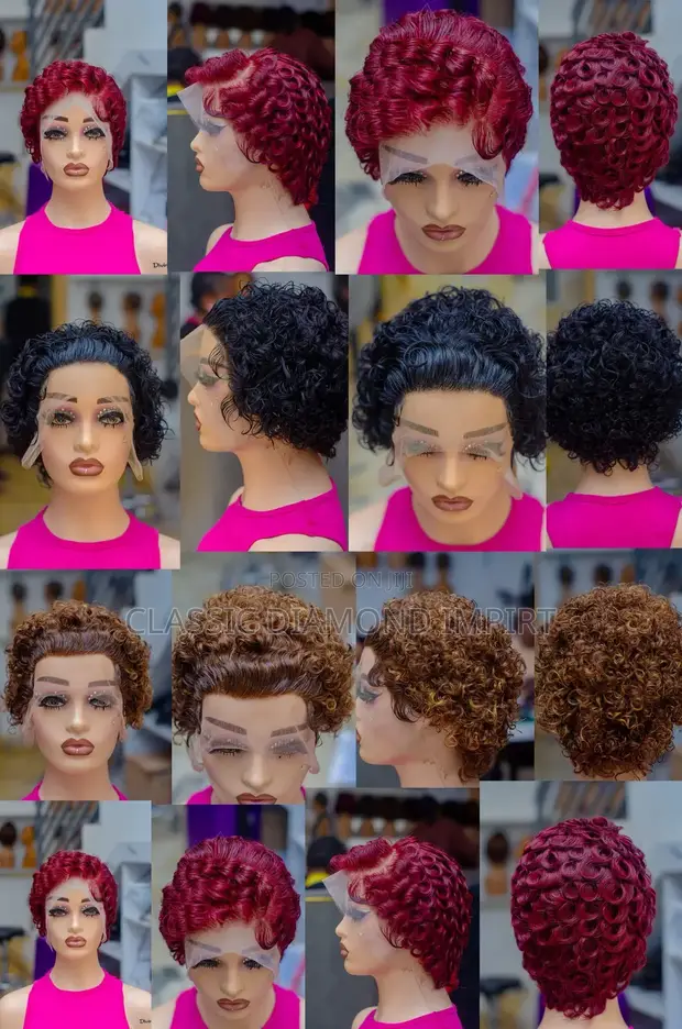 Jerry Curl 13*4 Frontal Wig - 1
