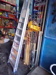 8-Step Aluminum Folding Ladder - 1
