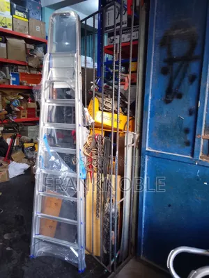 8-Step Aluminum Folding Ladder