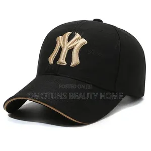 Unisex Baseball Facecap - Black