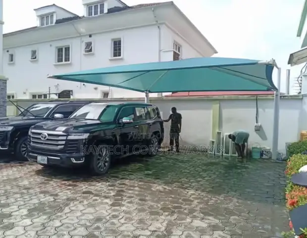 Green SolidSteel Carport - 3-Day Installation - 1