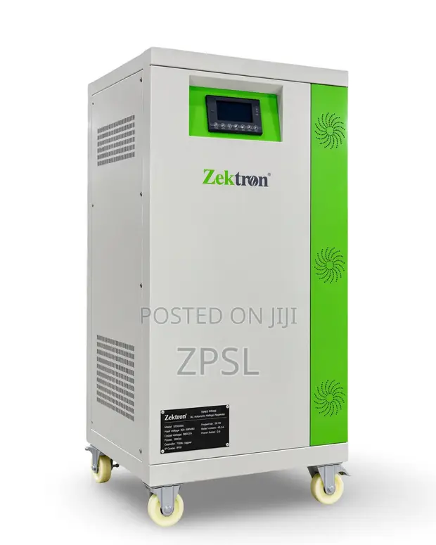 Zektron 200kVA 3-Phase Servo Voltage Stabilizer - 1