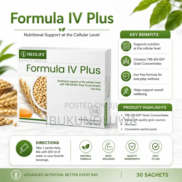 NeoLife Formula IV Plus - 60 Sachets - 1