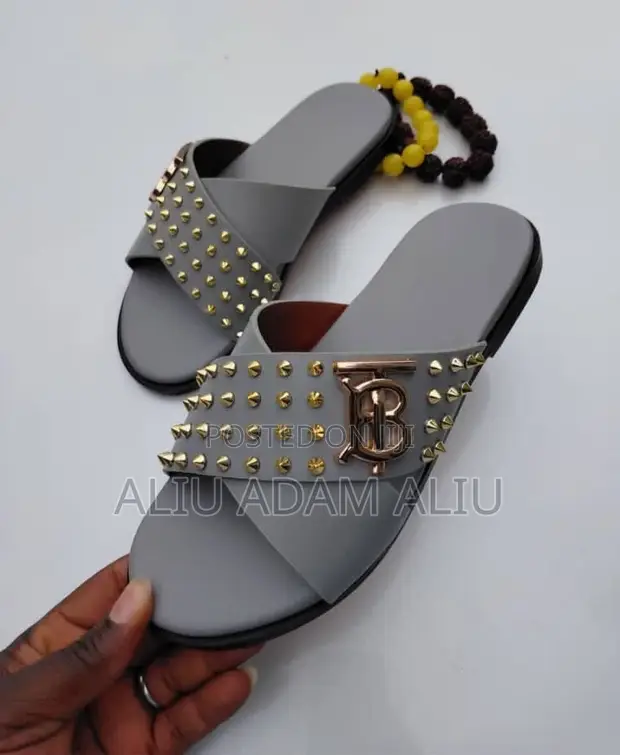 Brand New Hermes Slippers - Ash - 1