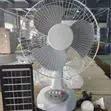 Fansen 12-inch Mai Amfani da Hasken Rana tare da Fitilar LED - 1