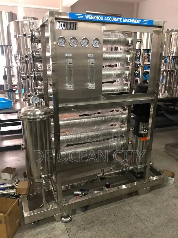 Industrial 8-Membrane RO Water Purification Machine - 1
