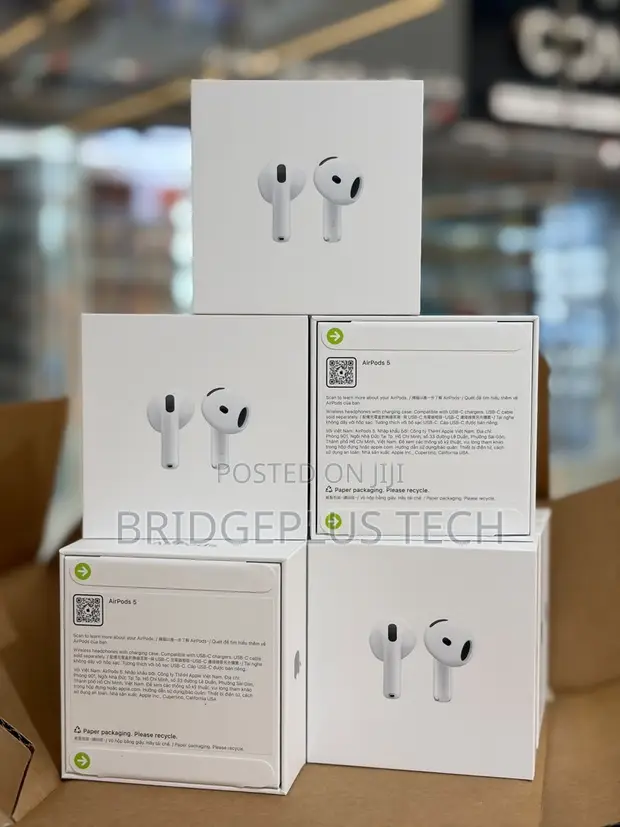 Apple AirPods 5th Gen Noise-Canceling Wireless USB-C - 1