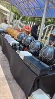 Buffet Setup with Waitstaff - Shinystars Cakes et al - 2