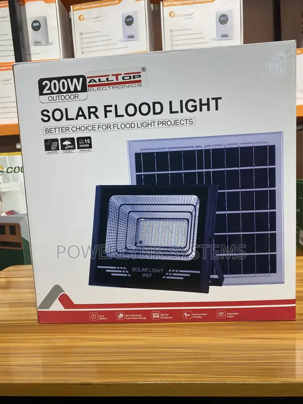 ALLTOP 200W Solar Flood Light - 1