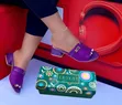 AD Maurizio Block Heel Slippers - 3