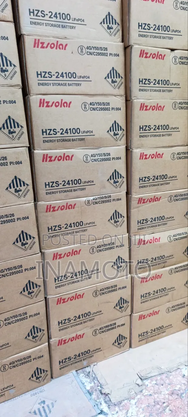HZ Solar 2.5kWh 24V Lithium Battery - 1