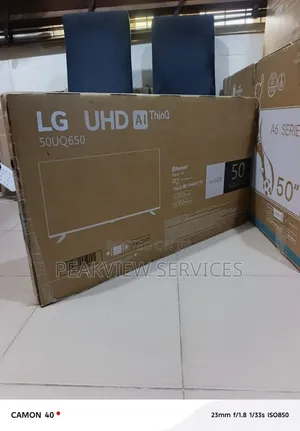 LG 50-Inch 4K UHD Smart LED TV (Model 50UQ70)