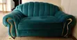 Home Interiors Teal Velvet 3-Seater Sofa - 2