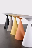 Modern Round Pedestal Bar Table - 2