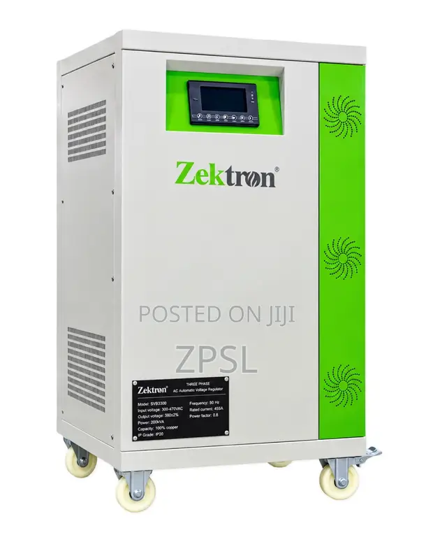 200kVA Zektron Inyi Guda Uku Mai Gyara Wutar Lantarki (Servo Voltage Regulator) - 1