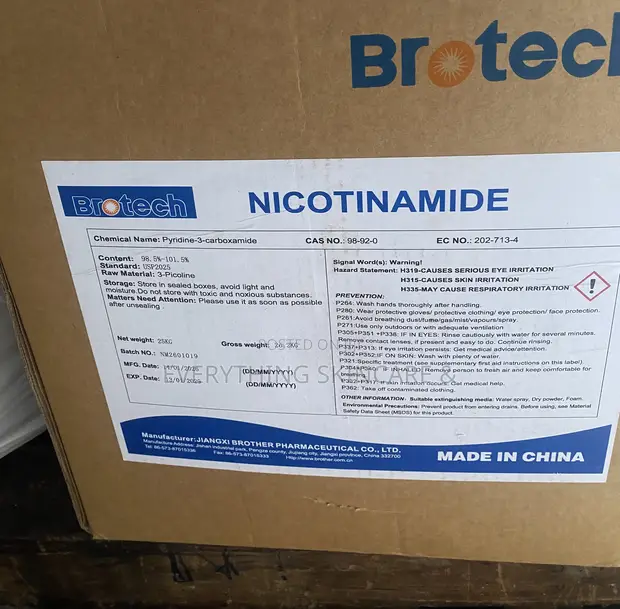 Niacinamide Vitamin B3 - Sinadarin Gyaran Fata - 1