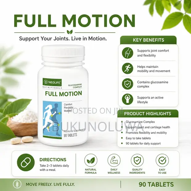 Full Motion Joint Health Supplement - 90 Tablets - 1