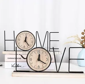 Home and Love Decorative Clock
