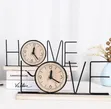 Home and Love Decorative Clock - 2