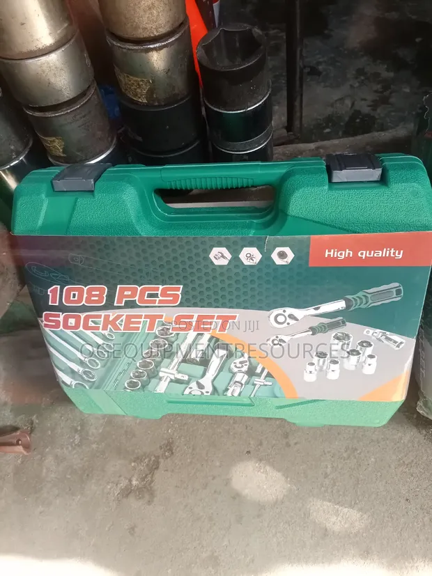 108-Piece Socket and Wrench Tool Set - 1