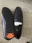 Men's Black Leather Casual Shoes - Sizes 40-46 - 1