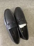 Men's Black Leather Casual Shoes - Sizes 40-46 - 2