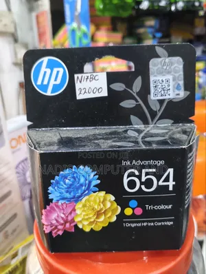 HP Deskjet 654 Color Ink Cartridge