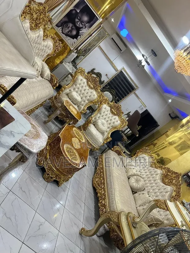 Premium Egyptian 8-Seater Royal Sofa - 1