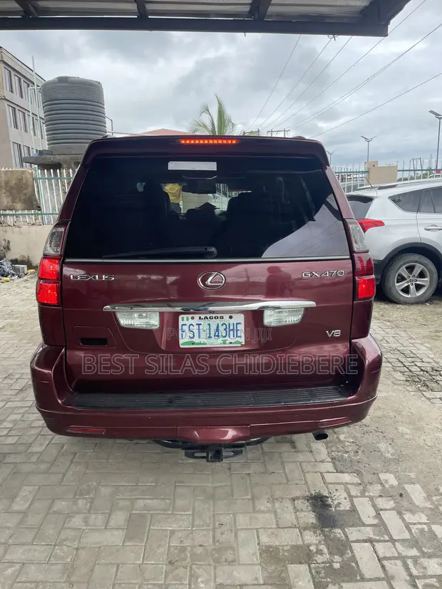 Lexus GX 2008 Red - 1