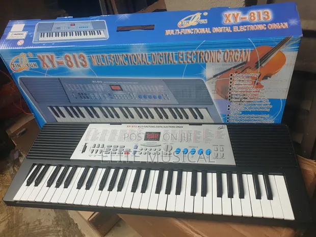 XinYun XY-813 54-Key Portable Electronic Keyboard - 1
