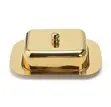 Stainless Steel Butter Dish with Lid - 1