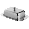 Stainless Steel Butter Dish with Lid - 2