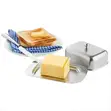 Stainless Steel Butter Dish with Lid - 3