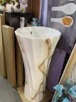 Master White Freestanding Basin - 2