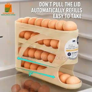 Automatic Rolling Egg Holder - 30 Egg Capacity