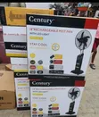 Century 18-Inch Rechargeable Solar Fan - 1