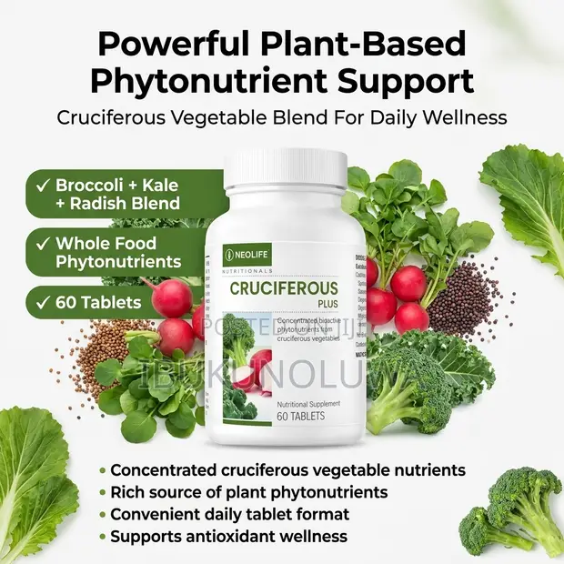 NeoLife Cruciferous Plus - 60 Tablets - 1