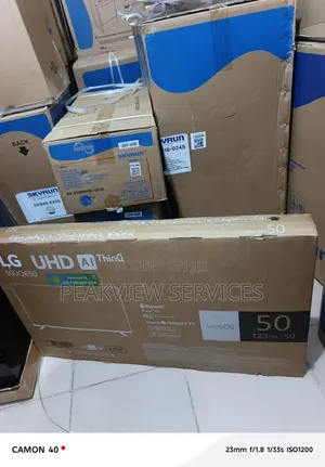 LG 50-Inch Smart TV (Brand New)