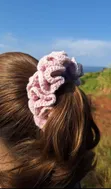 Crochet Scrunchies - Pink - 2
