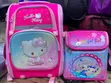 Children's School Bag and Lunch Bag for Girls (Pink) - 2