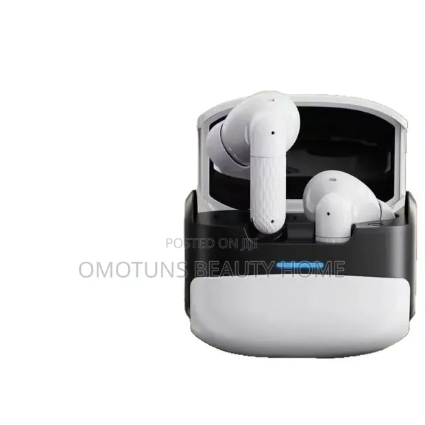 Unique Wireless Bluetooth Earbuds - White - 1